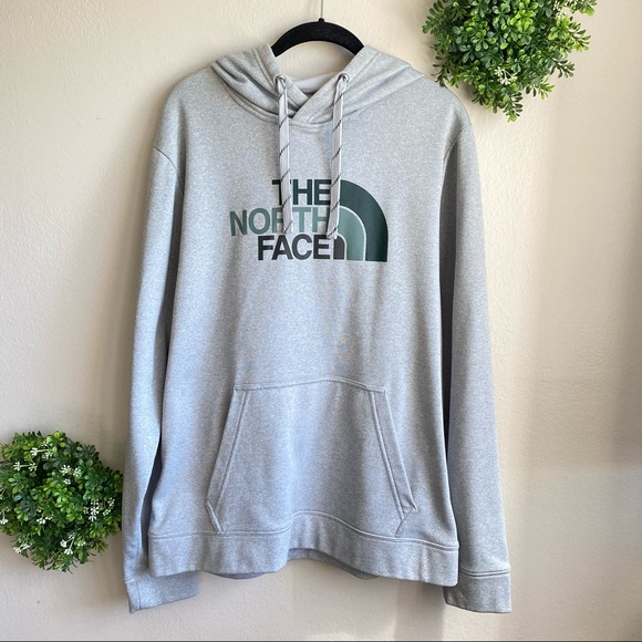 The North Face Other - The North Face gray hooded sweatshirt size Large